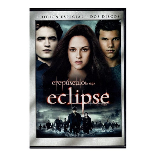 Eclipse Kristen Stewart Pelicula Dos Discos Dvd