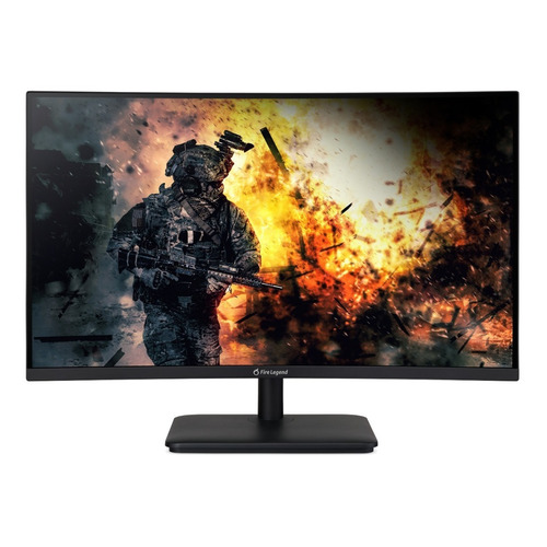 Monitor Acer Aopen Hc5 27'' Full Hd Curvo 1500r 165 Hz 5 Ms Color Negro