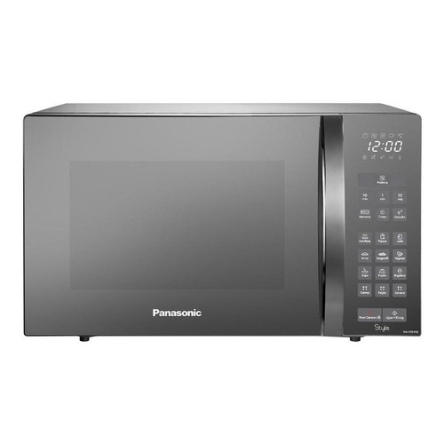 Micro-ondas Panasonic Style NN-ST67HSRU   aço inoxidável 32L 127V