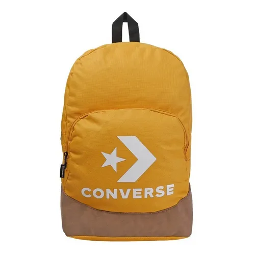 Mochila Converse Star Chevron Con Logo Liso Unisex Color Naranja