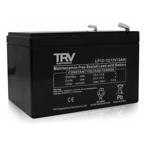 Batería Trv 12v-12a / Recargable / Ups / Carros Eléctricos