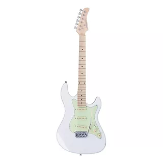 Guitarra Elétrica Strinberg Sts Series Sts100 Stratocaster De  Tília White Brilhante Com Diapasão De Bordo