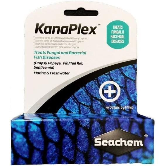 Kanaplex 5gr Seachem Tratamiento Para Peces