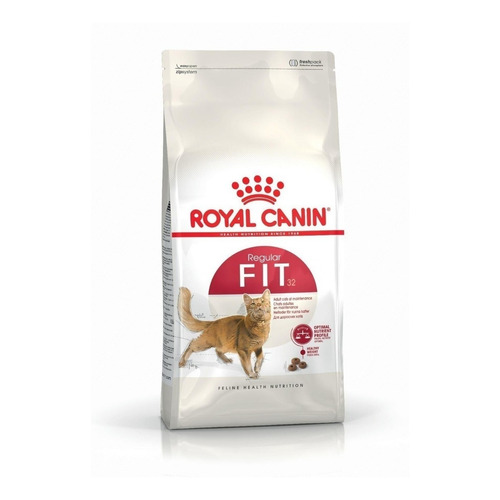 Alimento Royal Canin Feline Health Nutrition Regular Fit 32 para gato adulto sabor mix en bolsa de 400g