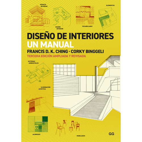 Diseãâo De Interiores, De D.k. Ching, Francis. Editorial Gg, Sl, Tapa Blanda En Español