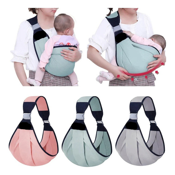 Cargador Fular Ajustable Ergonomico Para Bebes Transpirable