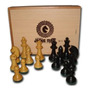Segunda imagen para búsqueda de ajedrez madera antiguo