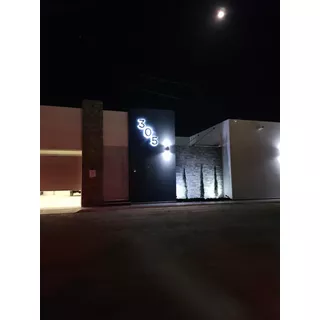 Números Residenciales 40cm Alto 3d Con Luz Led 2 Pzas