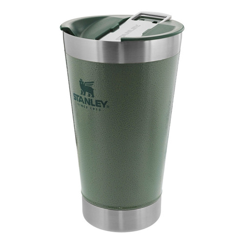 Vaso térmico Stanley Classic Stay Chill color hammertone green 473mL