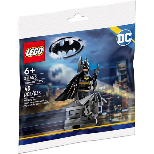 Bolsa de plástico Lego Super Heroes 30653 Batman 1992 Dc, número de piezas 40