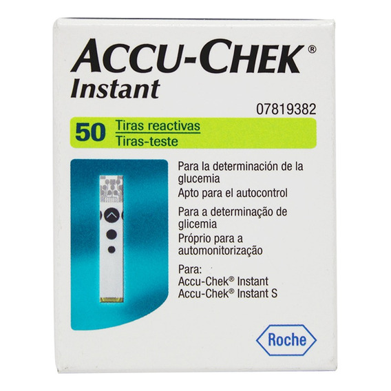 Tiras De Glucometria Accu Chek Instant 