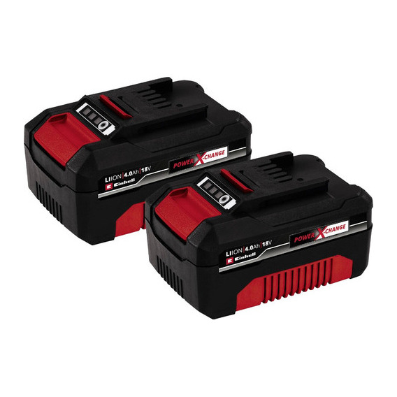 Power-x-change 18v Twinpack 2x4ah Einhell