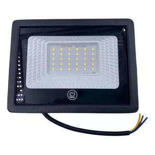 Refletor Led Eco Rgb 20w Smd Holofote Lp67 Slim Iluminação