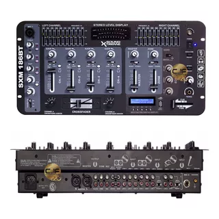 Consola Mixer Dj Soundxtreme Sxm 186 U Mp3 Usb Equali A Cjf 