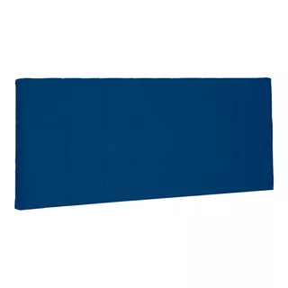 Cabeceira Painel Cama Box Casal Verona 160cm Suede Azul