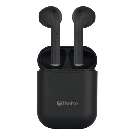 Audífonos Lhotse Bluetooth Inalámbrico Rm12 Negro