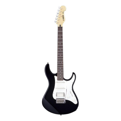 Guitarra eléctrica Yamaha EG112 de tilo black laca poliuretánica con diapasón de palo de rosa