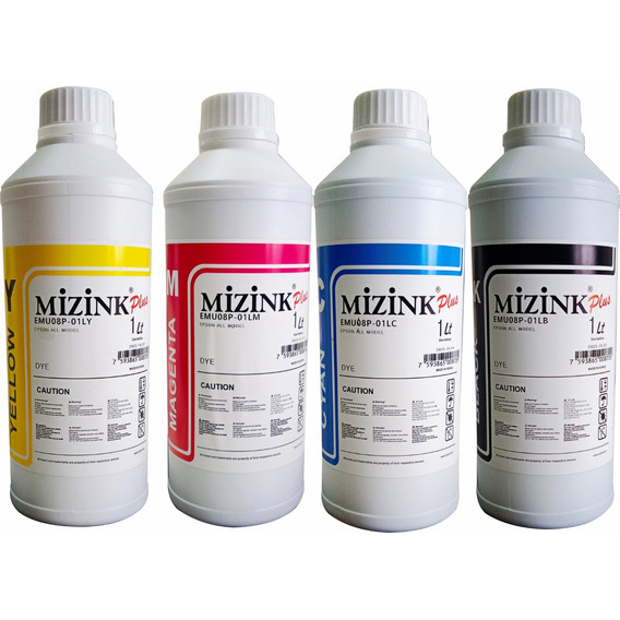 4 litros - Tinta Mizink para impresoras Epson