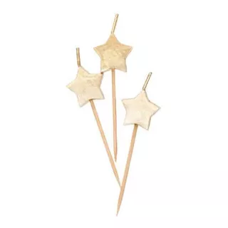 Velas Estrellas Doradas