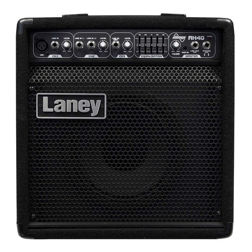Amplificador Laney Ah40 Multiproposito 3 Entradas Con Eq Voltaje 220v Color Negro