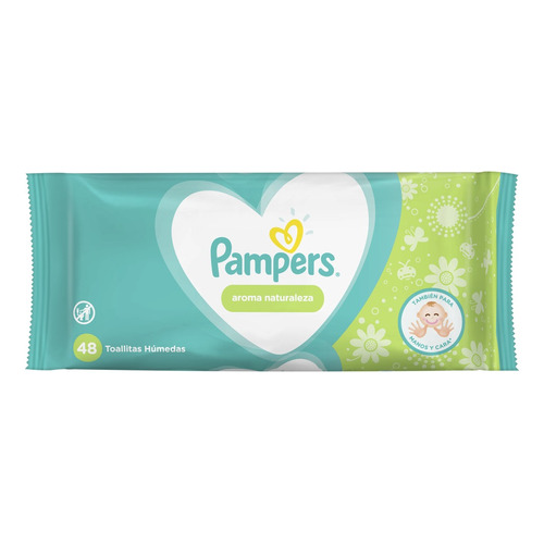 Toallitas húmedas Pampers Aroma Naturaleza 48 u