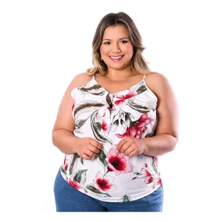 Regata Lacinho Plus Size Kit 4 . Veste G1 Ao G3