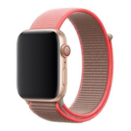 Pulseira Nylon Loop Para Apple Watch 38/40/41mm - Neon Pink