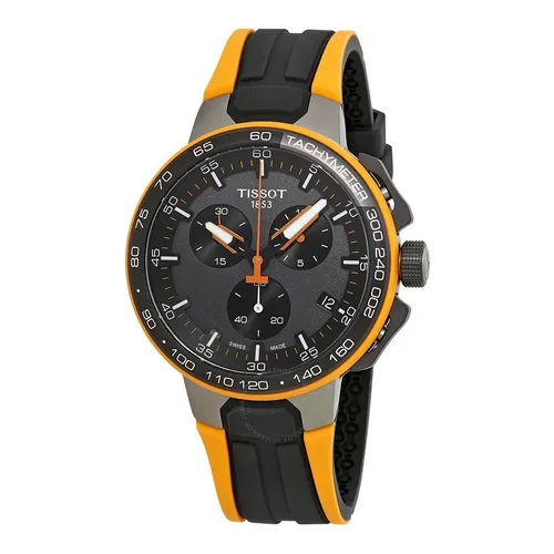 Reloj Tissot T Race T111.417.37.441.04 para ciclismo naranja