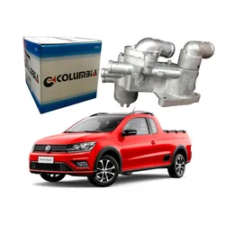  Carcaça Termostatica Aluminio Saveiro 1.6 8v 2018 A 2021