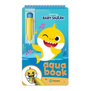 Aqua Book Baby Shark - Pintar Com Água Diversão Culturama 