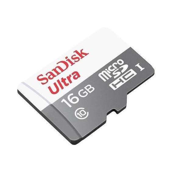 Memoria Micro Sd Sandisk Ultra 16gb + Adaptador