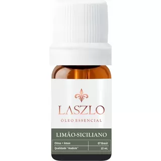 Óleo Essencial Limão Siciliano 10ml - Laszlo - Estimulante