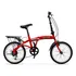 Bicicleta paseo plegable Expert Amsterdam R20 color rojo