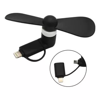 Ventilador Mini Portable Micro Usb Acqua Para iPhone Android