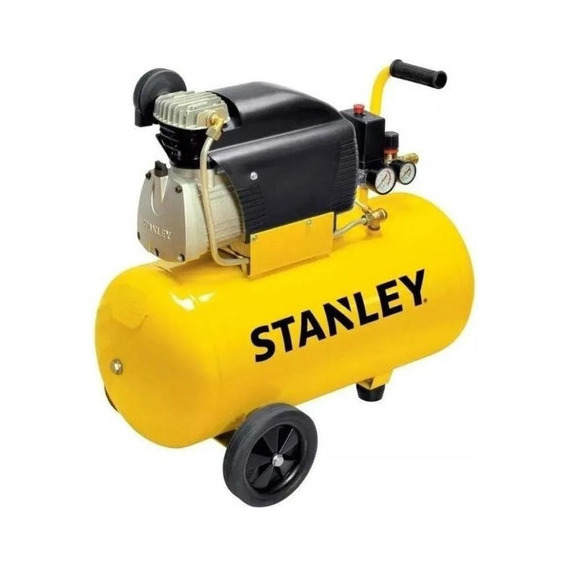 Compresor De Aire Stanley 50 Litros 2 Hp 1500w 3 Accesorios