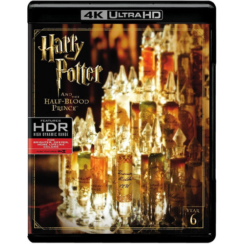 Harry Potter Y El Misterio Principe Año 6 Pelicula 4k Uhd