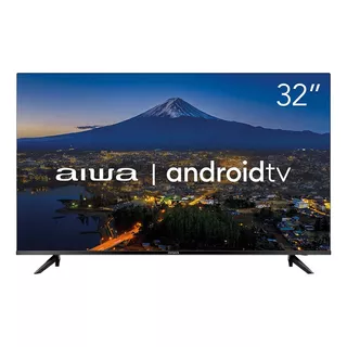 Smart Tv 32'' Android Dolby Aws-tv-32-bl-02-a Aiwa Bivolt