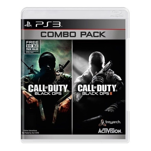 Call of Duty: Black Ops I & II  Black Ops Combo Pack Activision PS3 Físico
