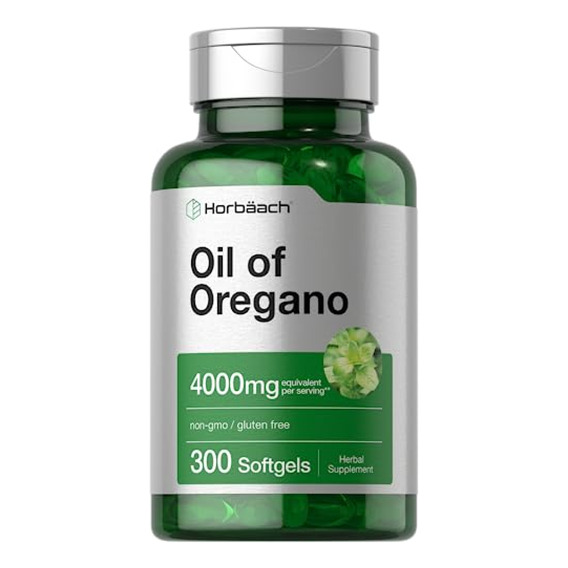 Aceite De Oregano  Aceite De Orégano | 4000 Mg | 300 Cápsula