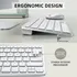 Teclado Y Ratón Bluetooth Para Mac, Combinación De Teclado Y