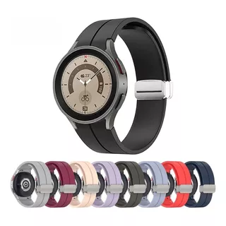 Pulseira Compatível Galaxy Watch4 Watch5 Pro Fecho Magnético