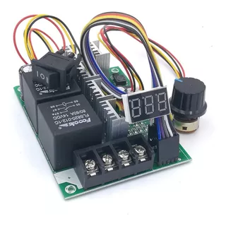 Módulo Pwm Controle De Velocidade De Motor Dc 12v 24v Max60a