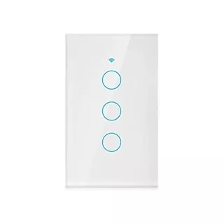 Switch Interruptor Wifi Sin Neutro 3 Tactil Google Home Mini