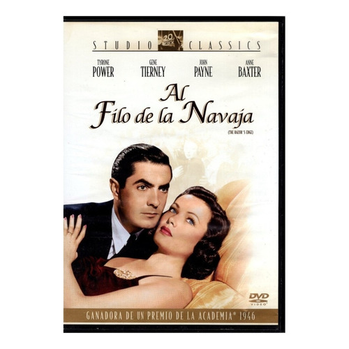 Al Filo De La Navaja Tyrone Power Pelicula Dvd