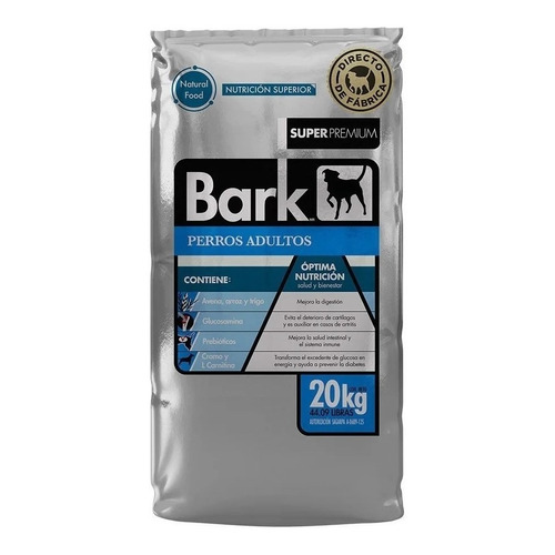 Alimento Bark Super Premium Bark  para perro adulto todos los tamaños sabor mix en bolsa de 20kg