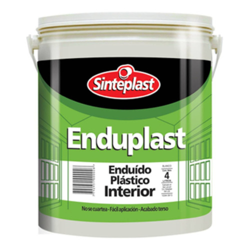 Enduido Para Interiores Enduplast Sinteplast X 1 Litro
