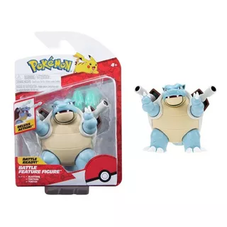 Pokemon Battle Feature Figure Blastoise Deluxe Jazwares