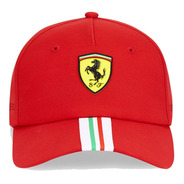 Gorra Scuderia Ferrari F1 Leclerc Producto Genuino Sainz