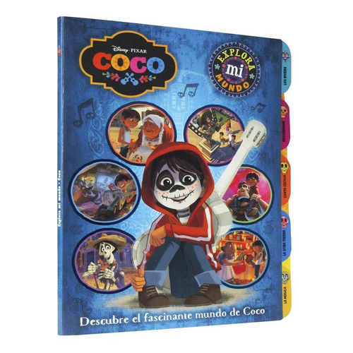 Libro Didáctico Explora Mi Mundo Coco Lexus Disney
