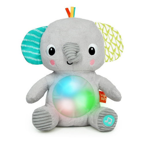 Elefante Peluche Musical Bright Starts Hug A Bye Baby Luces